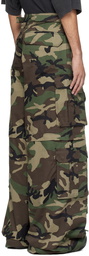 VETEMENTS Khaki Multipocket Cargo Pants