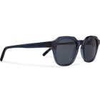 Dick Moby - Barcelona Square-Frame Acetate Sunglasses - Blue