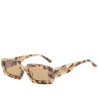 Poppy Lissiman Women's Marteeni Sunglasses in Cream/Brown