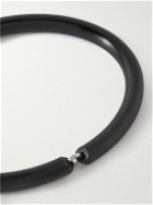 Le Gramme - Ceramic and Silver-Tone Bracelet - Black