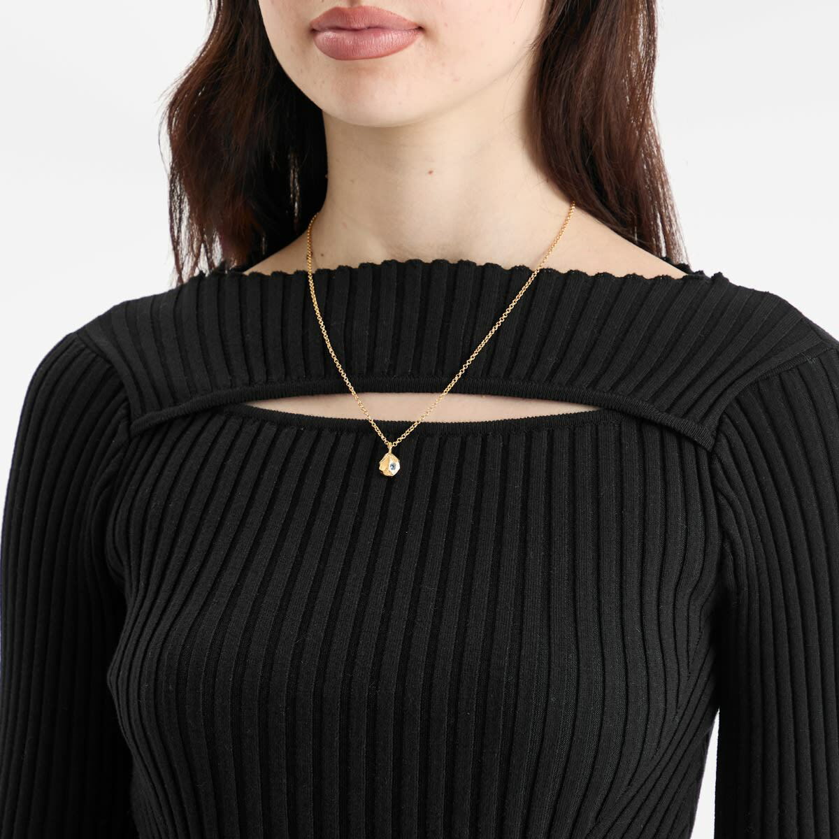 Simuero Por Un Perro Necklace in Gold/Blue Simuero