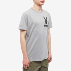 Maharishi Men's Water Rabbit T-Shirt in Grey Marl