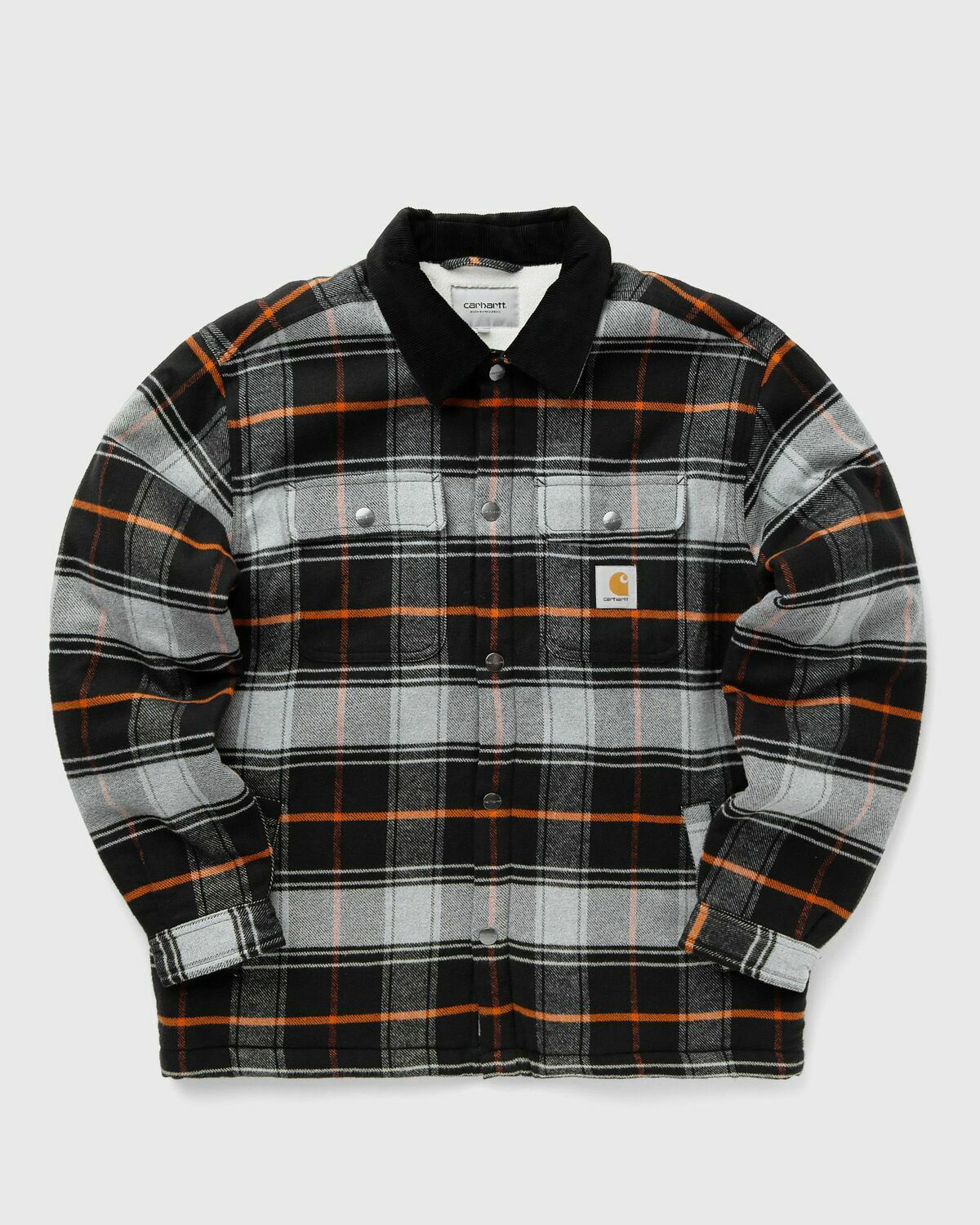 ★SALE★Carhartt WIP フランネルシャツ ツイルジャケットMサイズ Carhartt Wip Baris Shirt Jacket Grey/Multi Overshirts