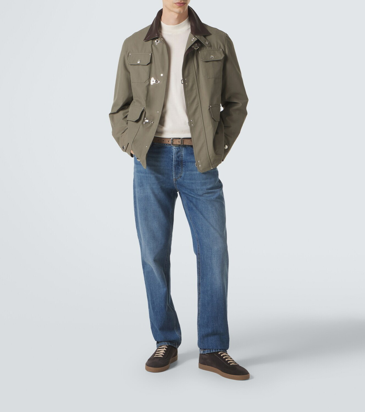 Brunello Cucinelli Logo cotton sweater