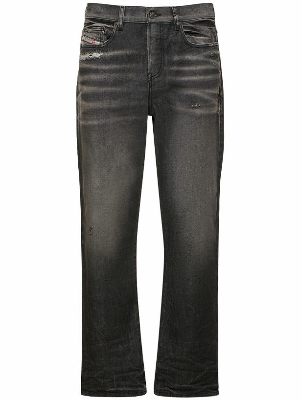 Photo: DIESEL - D-viker Faded Cotton Denim Jeans