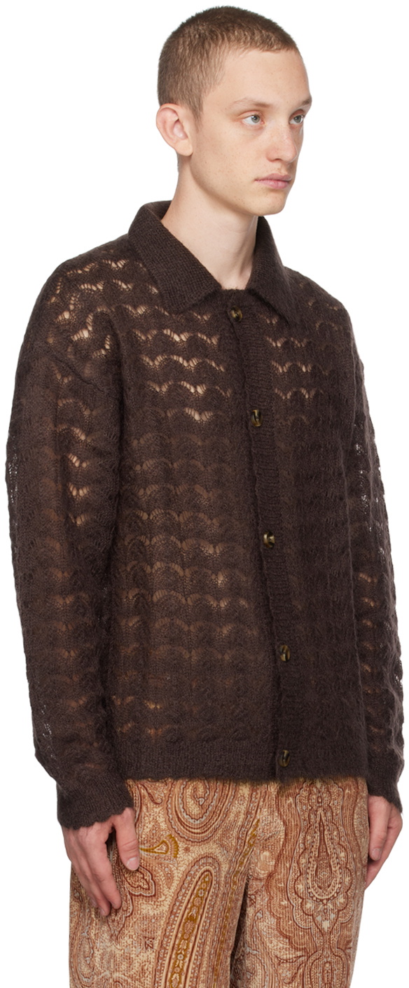CMMN SWDN Brown Elm Cardigan CMMN SWDN