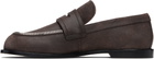 JW Anderson Brown Biker Loafers