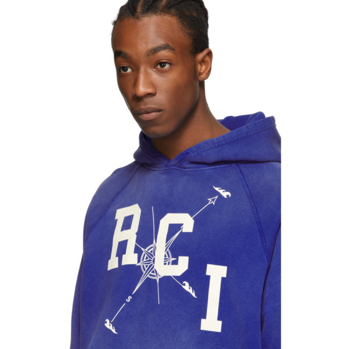 Mountain Logo Hooded Sweatshirt in Royal Blue – REESE COOPER®