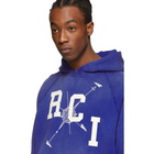 Reese Cooper Blue Aged RCI Compass Hoodie