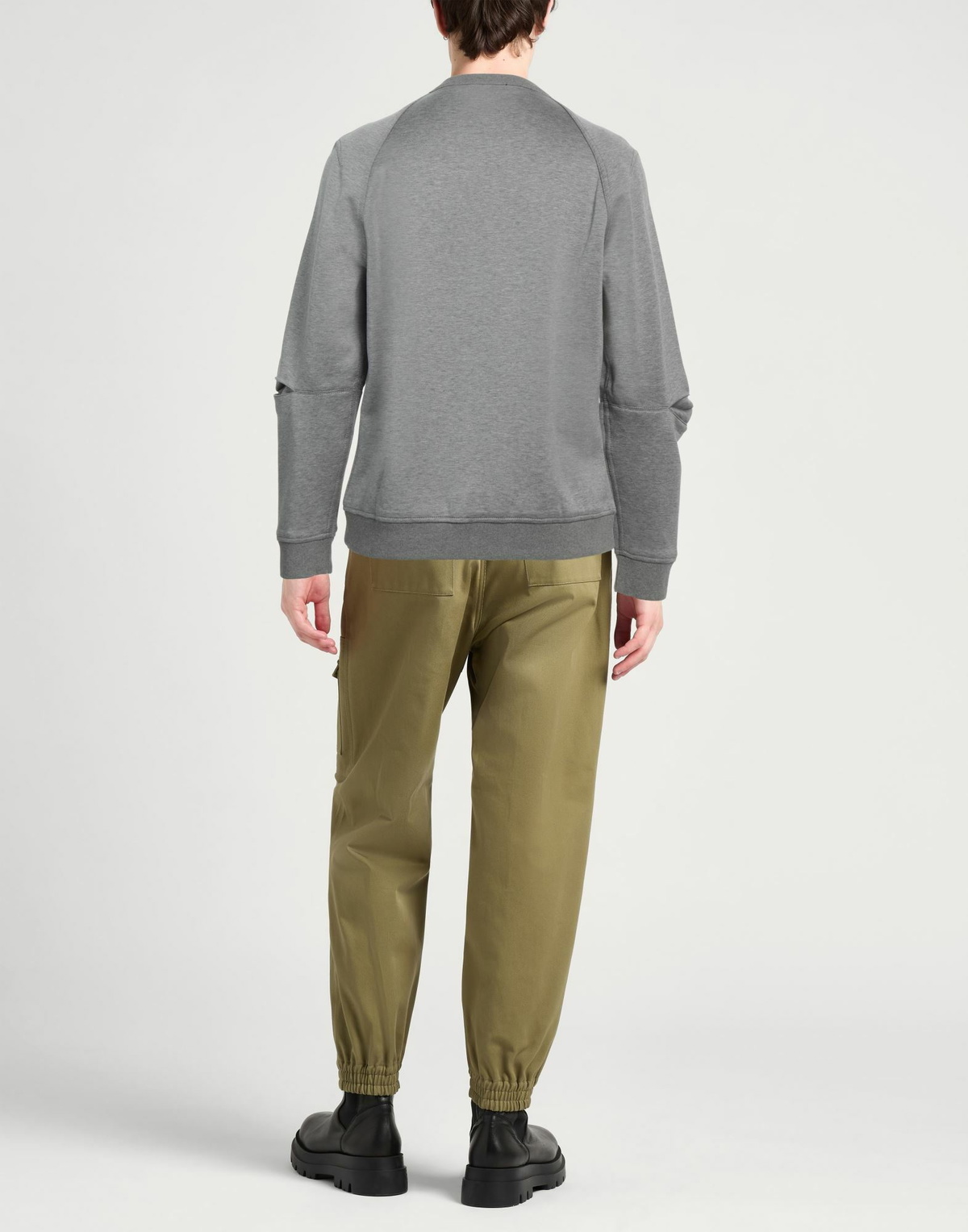 Mcqueen Mens Sweatshirt in Grey