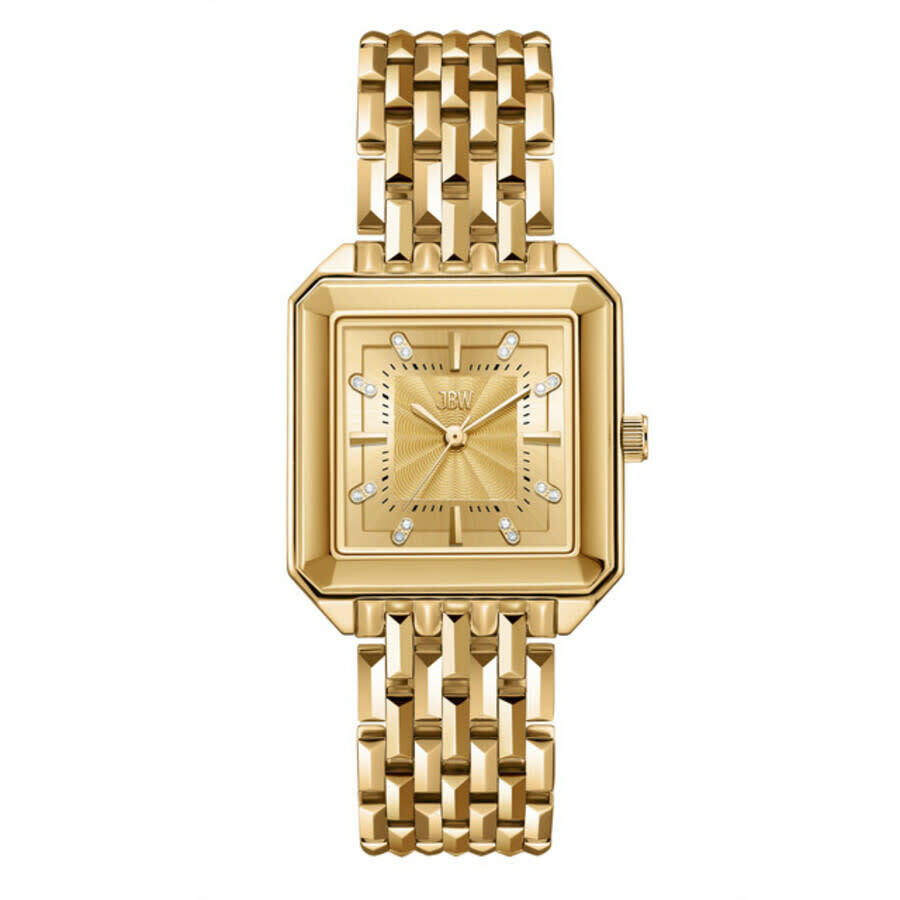JBW Astra Quartz Gold Dial Ladies Watch J6410B