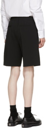 Givenchy Black Wool Shorts