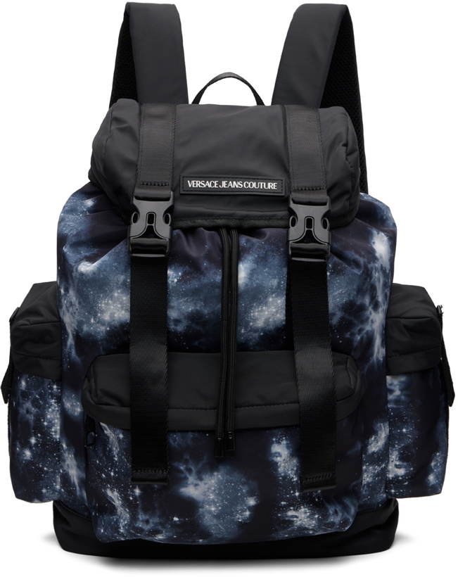 Photo: Versace Jeans Couture Black Space Couture Backpack