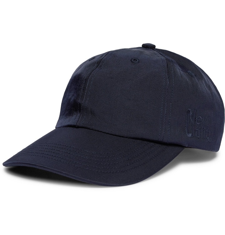 Photo: AFFIX - Embroidered Nylon-Twill Baseball Cap - Blue