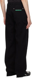 Kijun Black Rivet Trousers