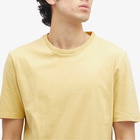 Folk Men's Contrast Sleeve T-Shirt in Wheat