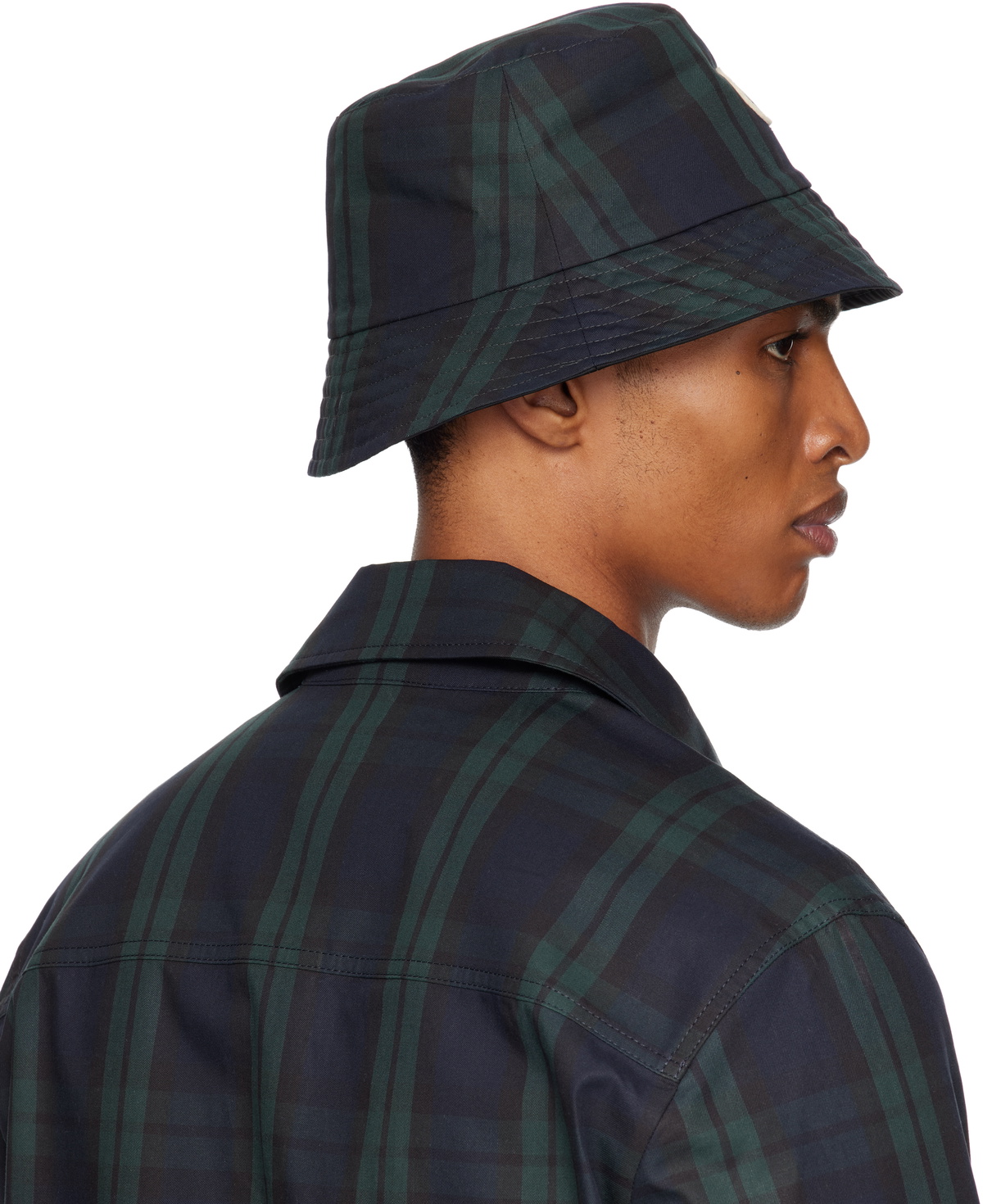 Moncler Navy & Black Reversible Bucket Hat Moncler