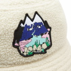 The North Face Men's Fleeski Street Bucket Hat in Gravel/Graphic Patch