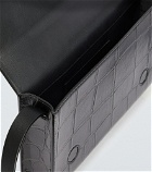 Alexander McQueen - Four Ring leather messenger bag