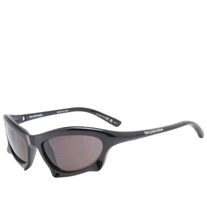 Photo: Balenciaga Men's BB0229S Sunglasses in Black/Grey