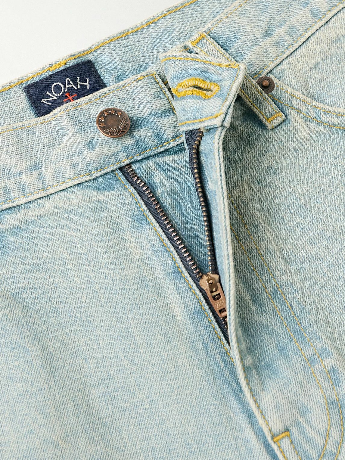 Noah - Straight-Leg Selvedge Jeans - Blue