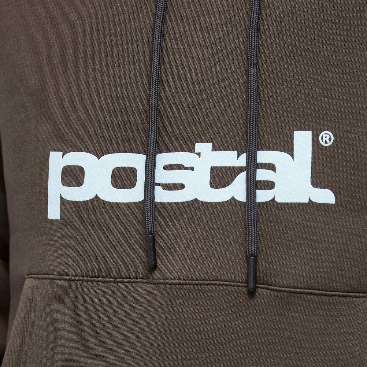 POSTAL Men's Classic Logo Hoodie in Concrete