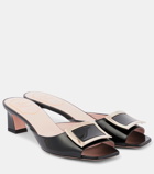 Roger Vivier Trompette 45 patent leather mules