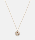 Sophie Bille Brahe Rêve Simple 18kt gold necklace with diamonds