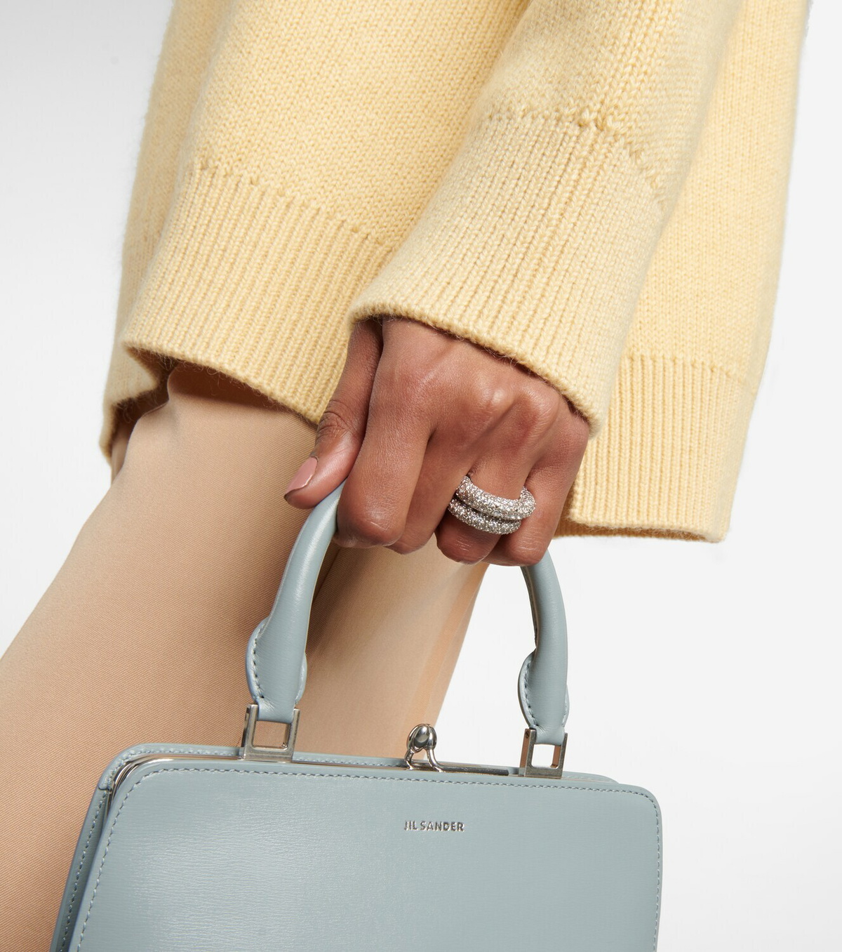 Jil Sander - Crystal-embellished ring Jil Sander