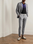 Paul Smith - Slim-Fit Linen Suit Trousers - Purple