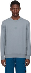 C.P. Company Gray Patch Sweatshirt