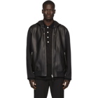 Mackage Black Leather Grant Jacket