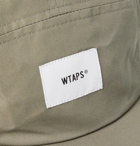 WTAPS - Logo-Appliquéd Cotton-Blend Twill Camper Cap - Green