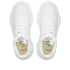 Maison MIHARA YASUHIRO Men's Wayne Original Low Top Leather Sneakers in White