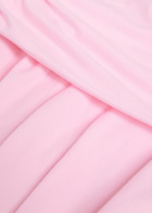 Skims Foldover Stretch-cotton Mini Skort Pink