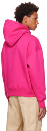 AMI Paris Pink Ami de Cœur Hoodie