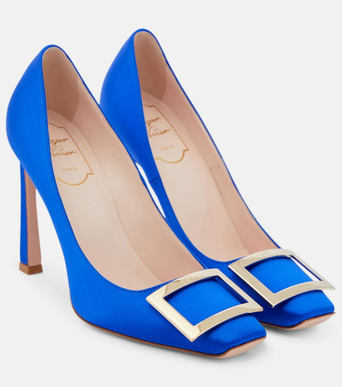 Roger Vivier Trompette satin pumps Roger Vivier