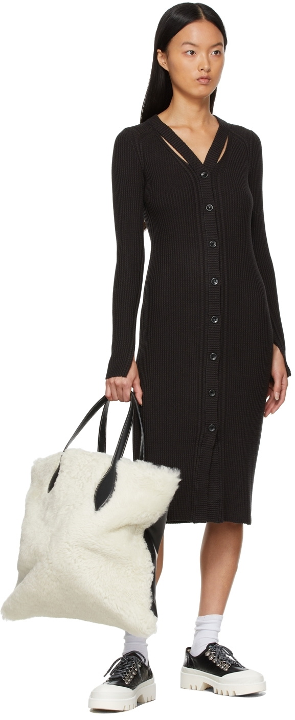 Proenza Schouler Brown Proenza Schouler White Label Rib Knit