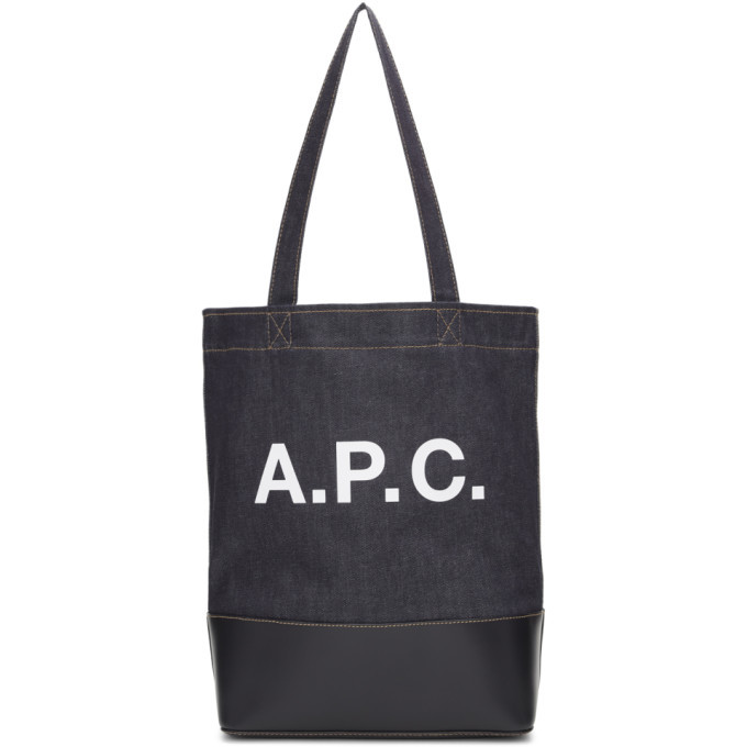 Photo: A.P.C. Navy Axel Tote