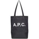 A.P.C. Navy Axel Tote