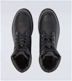 Moncler Peka leather lace-up boots