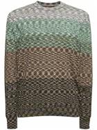 MISSONI - Striped Cotton Knit Sweater