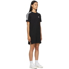 adidas Originals Black 3-Stripe Adicolor Tee Dress