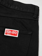 KENZO - Asagao Straight-Leg Jeans - Black