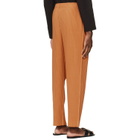 HOMME PLISSÉ ISSEY MIYAKE Orange Monthly Colors March Trousers
