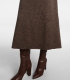 Ralph Lauren Collection Nora wool cocktail dress