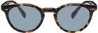 Oliver Peoples Tortoiseshell Romare Sun Sunglasses