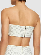 WEWOREWHAT Embellished Bandeau Top