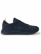 Officine Creative - Race Lux Suede Sneakers - Blue