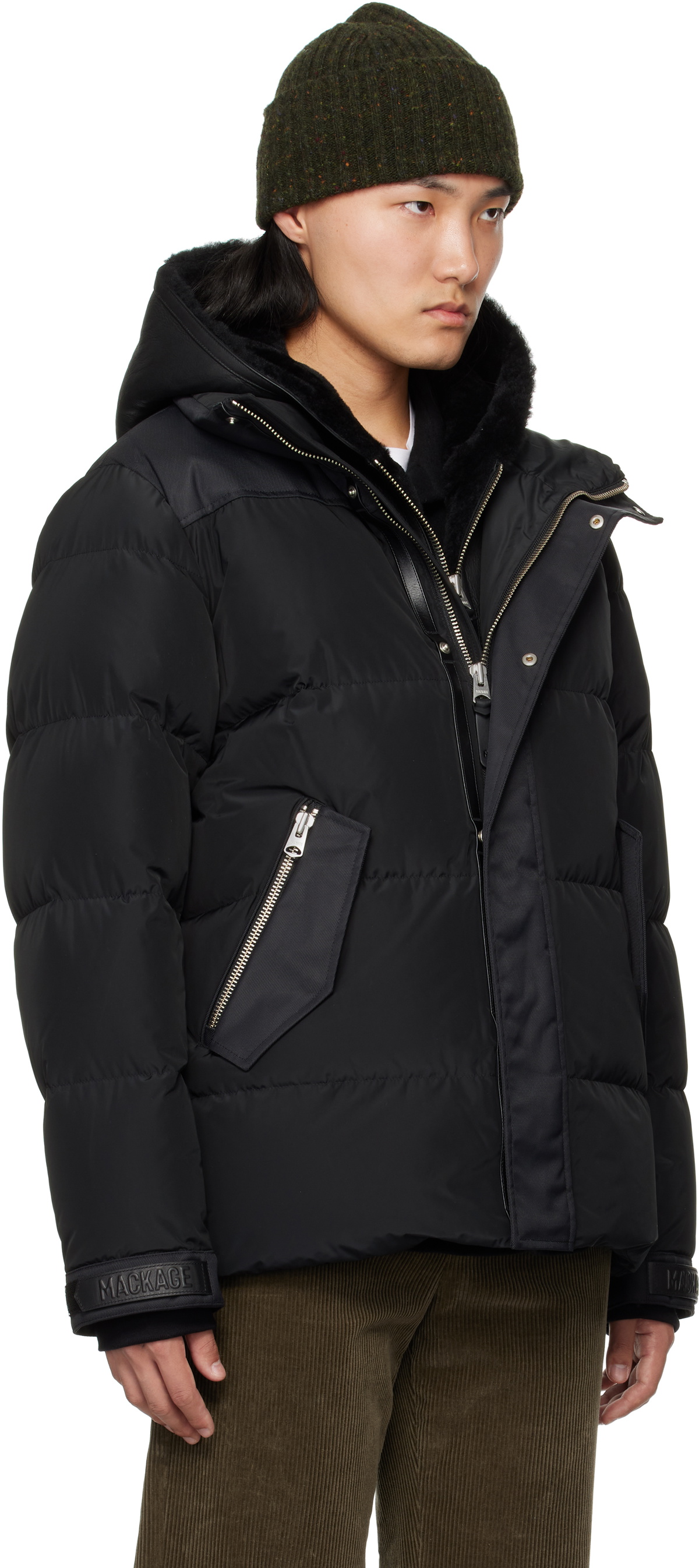 MACKAGE Black Riley Classic Down Jacket